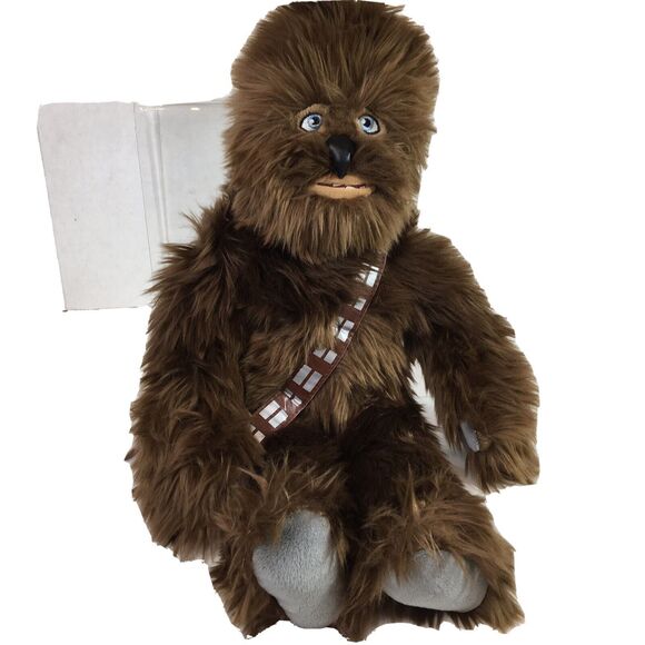 Disney Parks Chewbacca Star Wars Plush 19" Rise of Skywalker Blue Eyes - Picture 1 of 9
